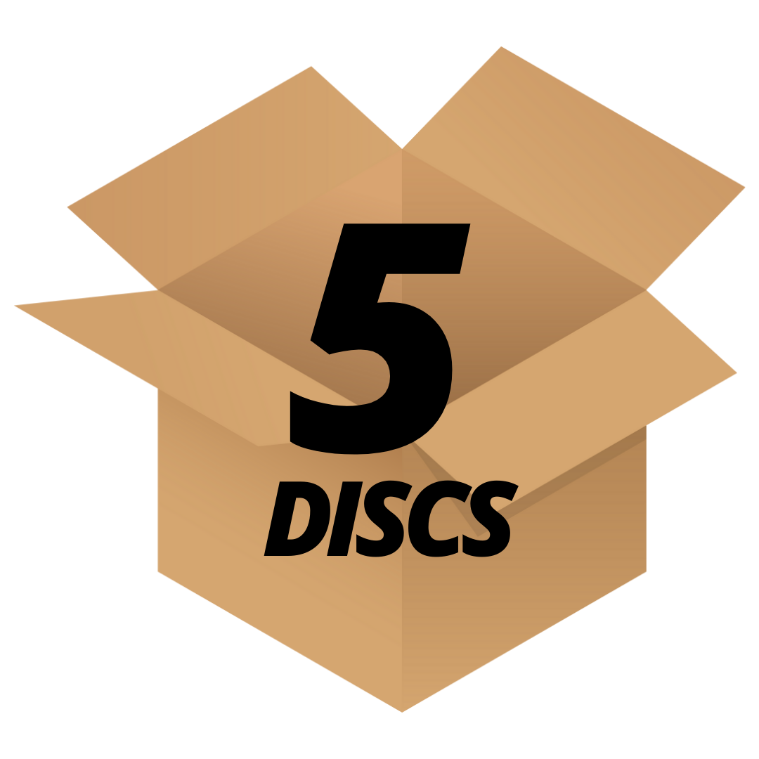 5 Disc Premium Disc Golf Mystery Box