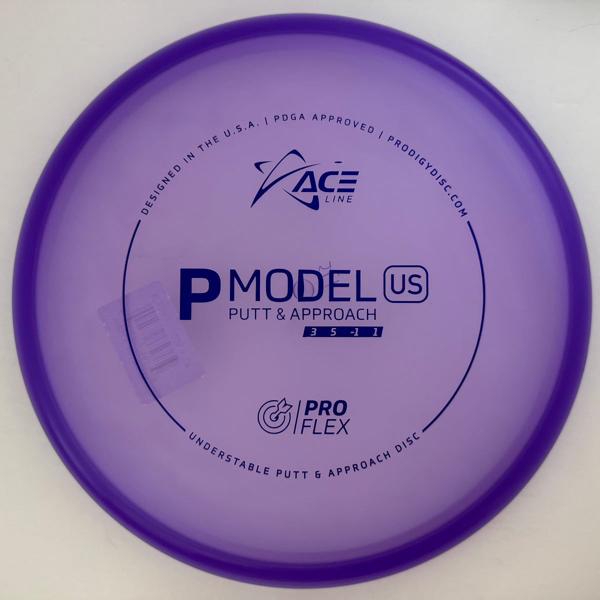 Prodigy Disc Chart Prodigy - P Model US - Putt & Approach – Black Swamp Discs