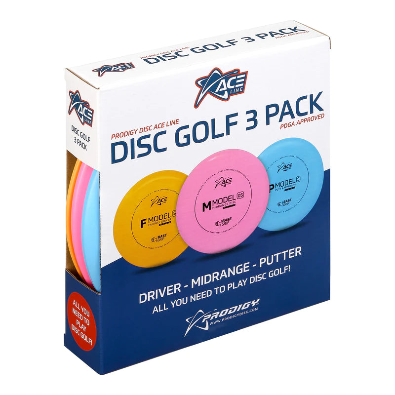 ACE Line Disc Golf 3 Pack
