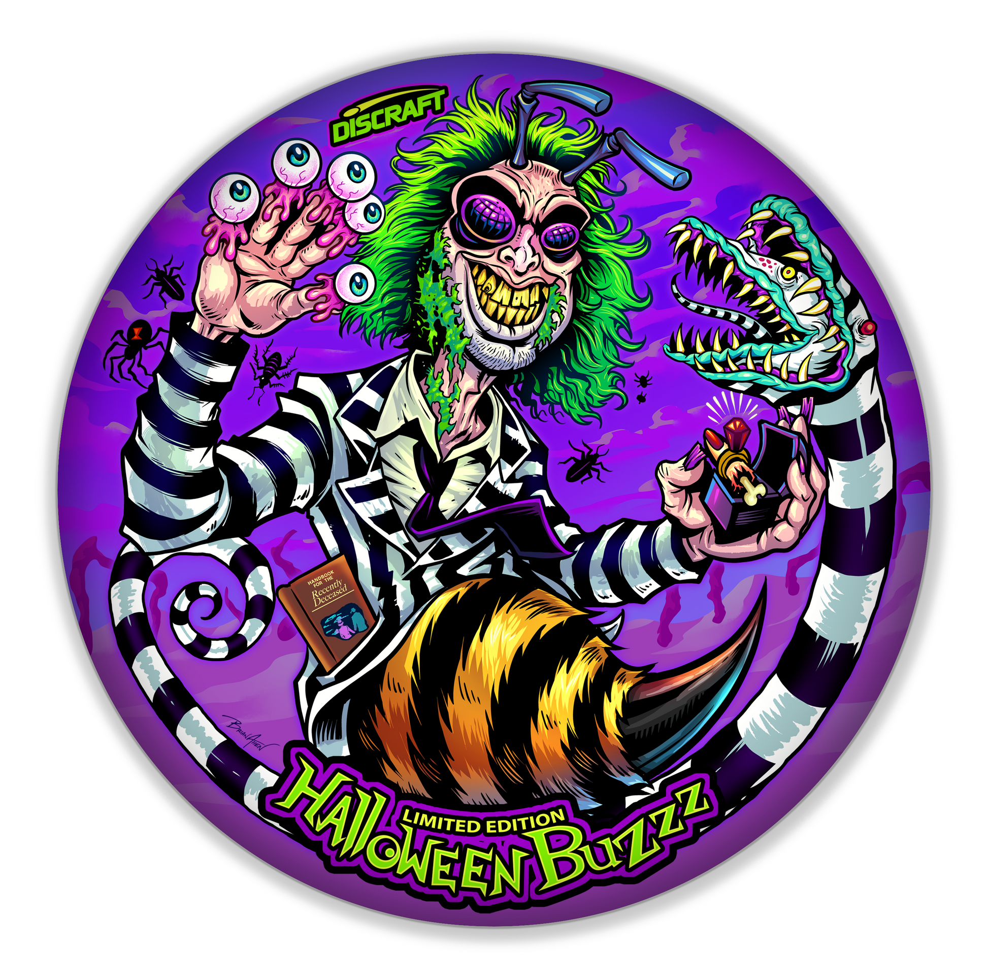 buzz 1225 Discraft Halloween Supercolor Buzzz 2024 Beetlejuice – Black